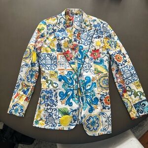 Dolce & Gabbana Majolica blazer
